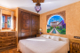 Master bedroom with king size bed
